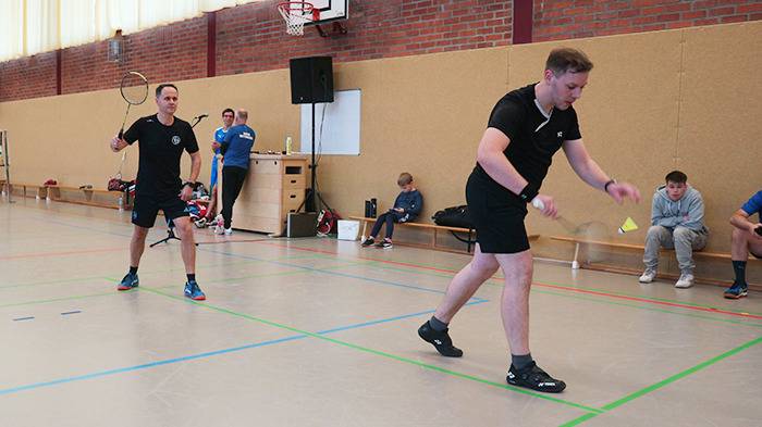 Jan und Ron auf dem Spielfeld