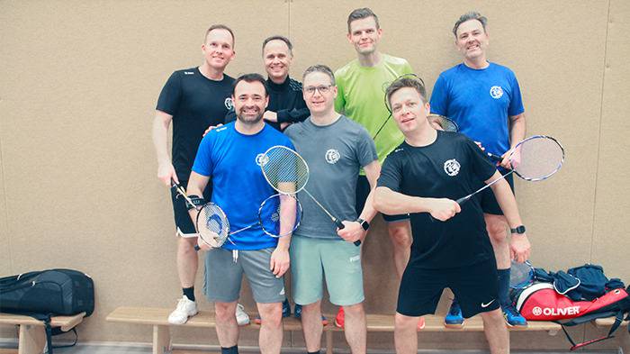 Team Perleberg (Fabian, Jerrit, Jan, Sebastian, Christian, Gordon und Oliver)