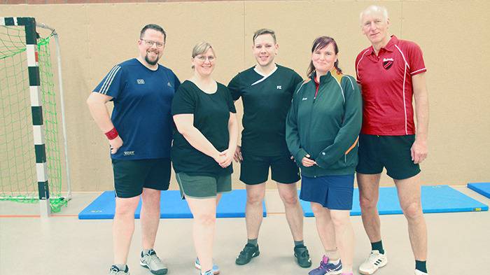 Team Pritzwalk (Marcel, Anja, Ron, Dajana und Norbert)