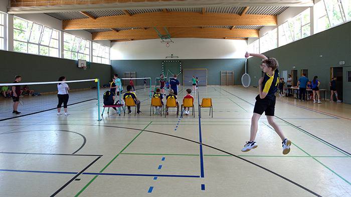Mitspieler in Aktion