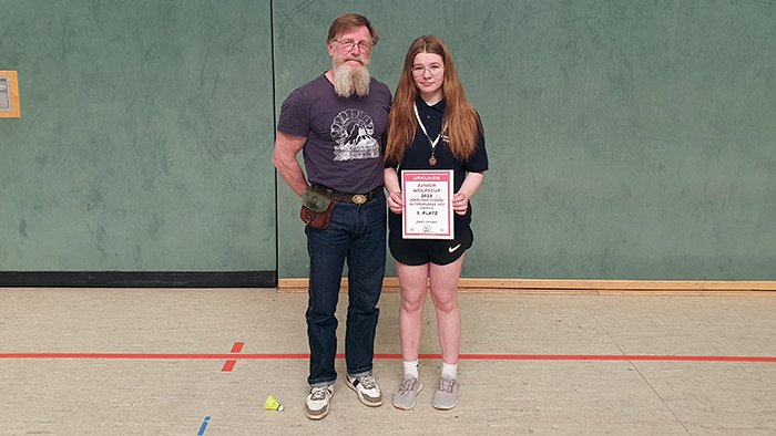 Junior Wolfs Cup 2023 - Josi belegte Platz 3