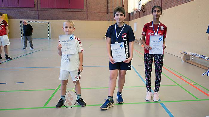 Siegerehrung Challenge Treffsicherheit