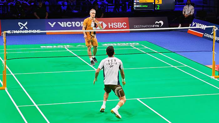 Herren-Einzel: Alex LANIER vs. Lakshya SEN