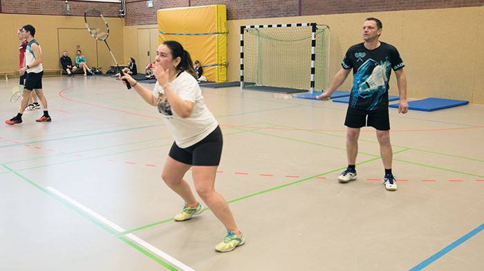 auf dem Feld: Liljia und Matthias
