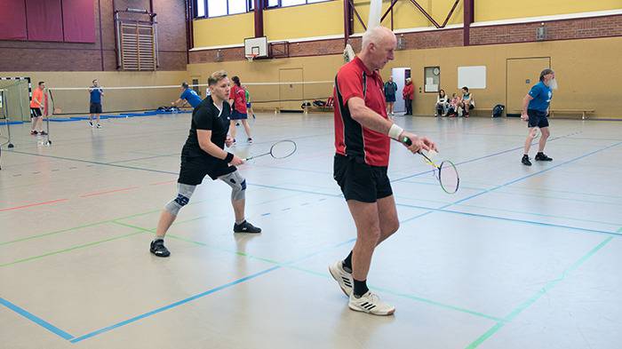 auf dem Feld: Ron und Norbert
