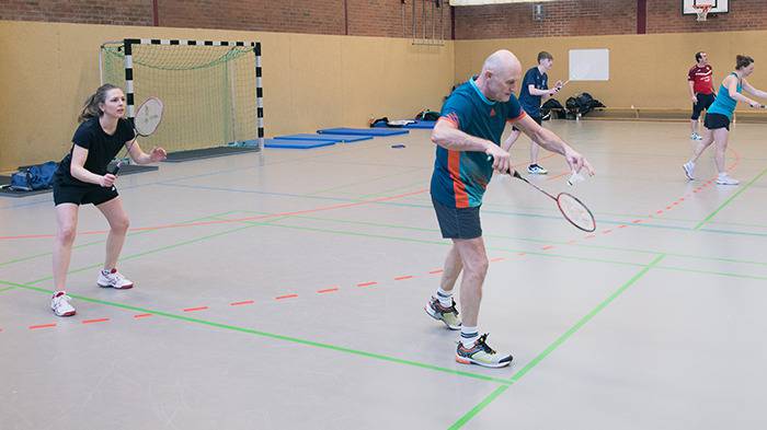auf dem Feld: Angie und Ronald