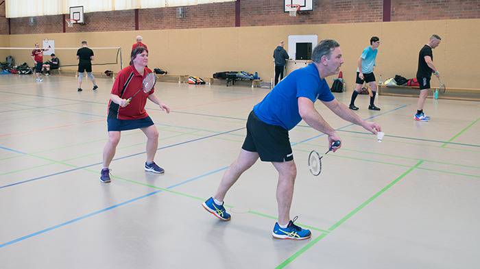 auf dem Feld: Dajana und Oliver