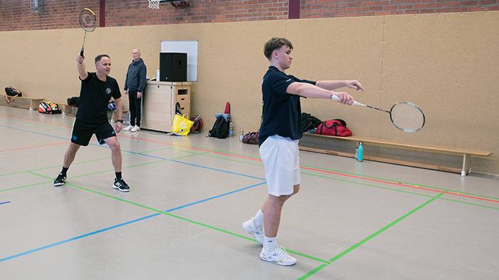 auf dem Feld: Jan und Matti