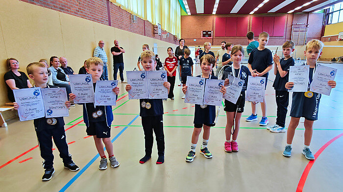 Siegerehrung Jungen